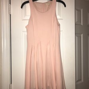 Peach Party Dress - Francesca's SMALL